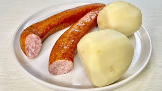 If You Have Kielbasa Sausage and Potatoes at Home Make This Quick and Super Easy Dinner Recipe [upl. by Yeblehs]