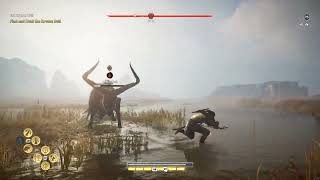 Defeating the Kretan Bull  Daughters of Artemis  Assassins Creed Odyssey [upl. by Yeleen]