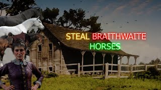 RDR2 GET BRAITHWAITE HORSES [upl. by Harewood]