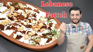 Make Lebanese Fatteh Like A Pro Quick And Easy [upl. by Alleda517]