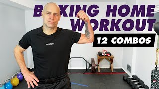 Shadow Boxing Workout  12 Combos That we Build up Together [upl. by Elay]