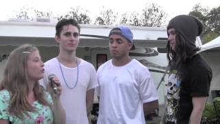 35 Midnight Red Interview at Brave fest San Diego [upl. by Ahsimik]