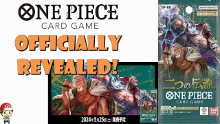 New One Piece TCG Set Officially Revealed OP08 Two Legends HUGE One Piece TCG News [upl. by Tare358]