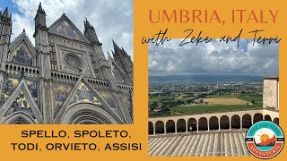 Enchanting Umbria Exploring Assisi Todi Spoleto Spello Orvieto [upl. by Elisee]