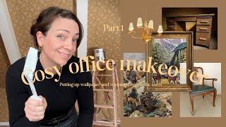 Part 1of cosy office makeover amp washing ruggs in the snow [upl. by Charmaine]