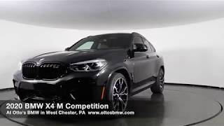 2020 BMW X4 M Competition Black Sapphire at Ottos BMW [upl. by Anifled]