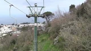 Discesa integrale seggiovia Leitner quotMonte Solaroquot  Anacapri NA  Chairlift  Sessellift  チェアリフト [upl. by Dublin]