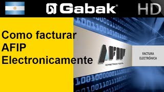 como facturar online con AFIP electronicamente Argentina solamente [upl. by Aelrac]