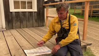 Structure Protection Set Up in Barkerville Historic Town July 21 2024 [upl. by Frendel579]