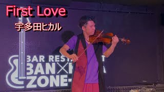 First Love 宇多田ヒカル【violin演奏】 [upl. by Lemmueu696]