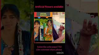 artificial flowers jasmine amp pitchipoo velvet rose available song tamil love trending shorts [upl. by Sindee]