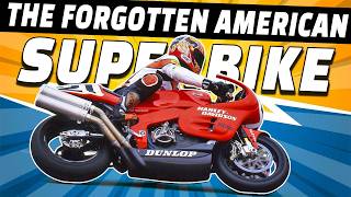 The Forgotten American Superbike  HarleyDavidson VR1000 [upl. by Aihsyak]