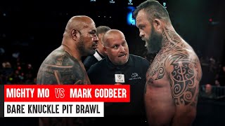 Mighty Mo vs Mark Godbeer  Bare Knuckle Pit Brawl  VBK 1 [upl. by Stewart678]