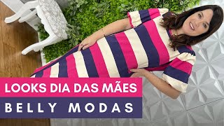 LOOKS DIA DAS MÃES  Belly  Crente Chic Moda Evangélica [upl. by Kacy]