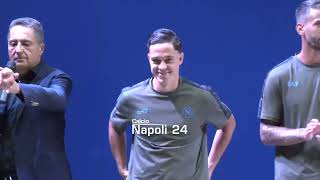 RASPADORI ci mette la faccia 💪💙 Sentite cosa promette ai tifosi del Napoli [upl. by Dupin]