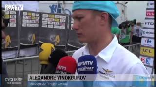 Cyclisme  Vinokourov  quotNibali est un grand championquot  2407 [upl. by Dara30]