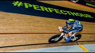 The PerfectHour Alex Dowsetts full successful UCI Hour Record attempt [upl. by Pazia]