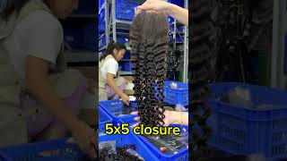 How separate closure hairstyle trend closure trend rawhair virginhair warehouse hair [upl. by Mendelsohn]