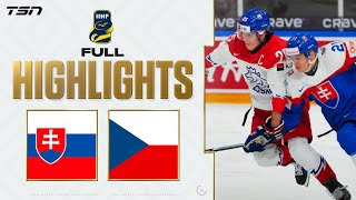 Slovakia vs Czechia FULL HIGHLIGHTS  2024 World Junior Championship [upl. by Aron165]