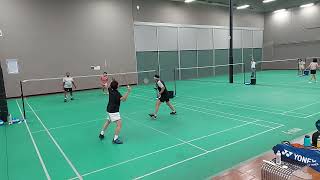 Arena Badminton club games Pomona California 9月9日24  1 Alan amp Chi vs Oscar amp Karen [upl. by Oloapnaig]