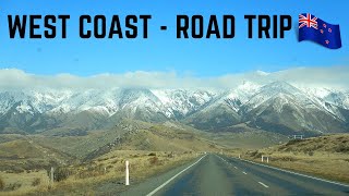 Driving Christchurch to Hokitika  South Island New Zealand [upl. by Aihsaei593]