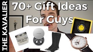 The Biggest Gift Idea List for Guys Kavalier Gift Guide 2018 70 Ideas [upl. by Yetnruoc]