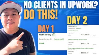 FASTEST WAY TO GET CLIENTS IN UPWORK  Upwork Beginner Guide Philippines [upl. by Ernaldus]