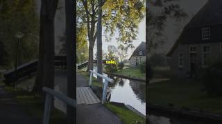 Hidden Gem Giethoorn – Discover the Netherlands’ “Village Without Roads” netherlands trip nature [upl. by Eenimod]