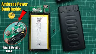 Ambrane 10k Stylo Power Bank Repair  Ambrane 10000mah power bank inside  Tear Down [upl. by Adalard696]