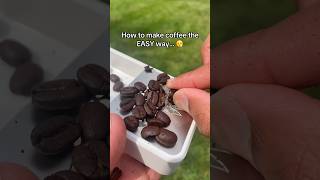 How to make coffee the easy way… 😏☕️ [upl. by Neibaf]