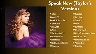 Taylor Swift  Speak now Taylors Version  Full Album [upl. by Lat]