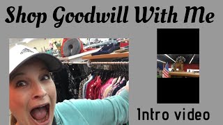 Thrifting goodwill on this Thursday  Haul  Intro [upl. by Charil]