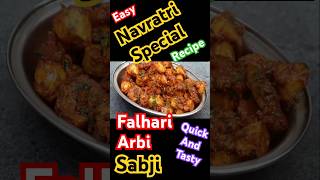 quotFasting Special Falhari Arbi Sabji for Navratri  Easy Vrat Recipequot Everyday Kitchen Magic [upl. by Suanne]