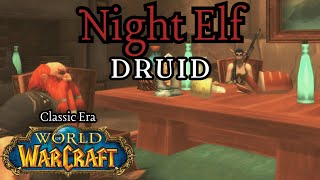 World of Warcraft Classic Era  Night Elf Druid Immersive Playthrough  Sleepy Time [upl. by Ezechiel957]