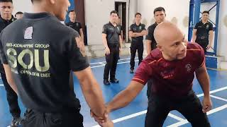 YawYan Grappling Police Training [upl. by Erroll]