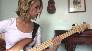 quotGood Vibrationsquot Carol Kaye Bassline clip from Caitlin Gray on bass [upl. by Freeland]