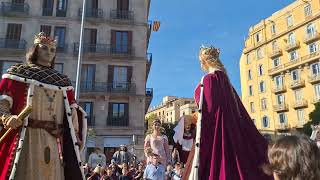 Gegants de Vilafranca del Penedès  600 anys  Centenaris i Històrics [upl. by Aenyl]