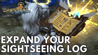 Unlock More of your Sightseeing Log  FFXIV Dawntrail [upl. by Lovell773]