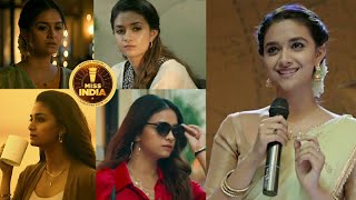 Women Power 👸💪  Transformation 🔥 Keerthy Suresh Video  Miss India Tamil Motivation  Just As I [upl. by Remmos806]