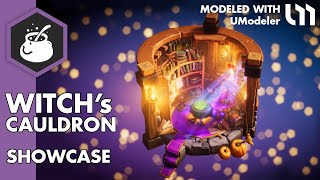 Witchs Cauldron modeled in Unity [upl. by Mart]