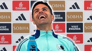 Mikel Arteta prematch press conference  Aston Villa v Arsenal [upl. by Aerdnaid32]