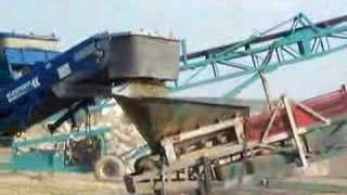 Kleemann 130 Impact Rock Crusher Part 1 [upl. by Atteselrahc767]