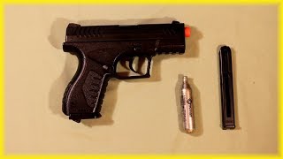 Combat Zone Enforcer Review Umarex CO2 Airsoft Pistol [upl. by Ainivad203]