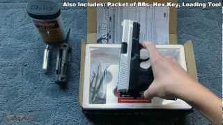 Cybergun SIG Sauer SP2022 BB Pistol Demonstration [upl. by Ahseinaj]