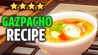 How to Make Gazpacho  Dreamlight Valley ⭐⭐⭐⭐Meal [upl. by Acinehs561]