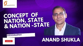 CONCEPT OF NATION STATE amp NATIONSTATE BY ANAND SIR [upl. by Rabbaj170]