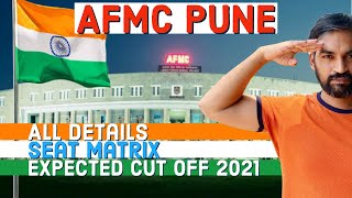 AFMC Pune  All Details  Seat matrix  Expected cut off 2021  Tamil [upl. by Oakman]