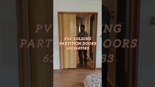 Folding partition doors  PVC collopsible partition doors  Hyderabad Bangalore amp Chennai  shorts [upl. by Alodi380]