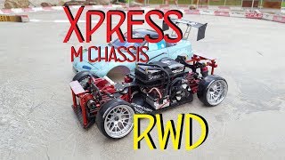 【MINI RC RWD DRIFT】XPRESS M CHASSIS HOMEMADE [upl. by Nairehs]