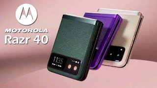 Say Hello to Motorola Razr 40  Redefining Foldable Phone [upl. by Snilloc410]